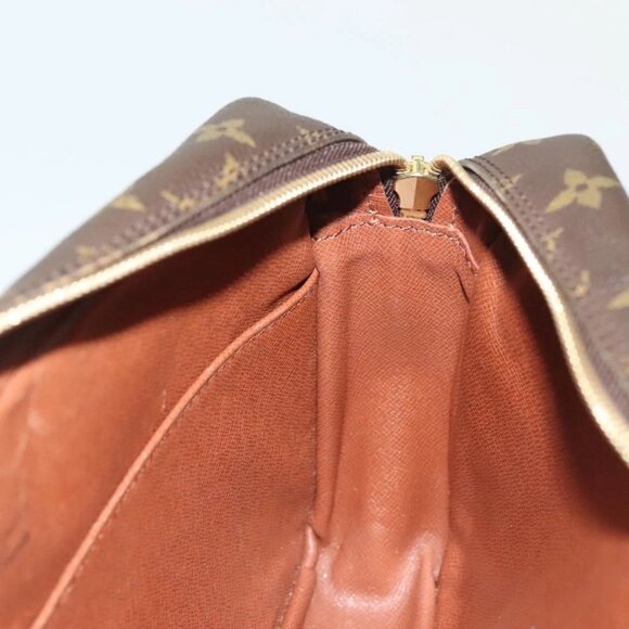 LOUIS VUITTON Monogram Compiegne 28 Clutch Bag M51845 LV Auth th6288 - Picture 11 of 16